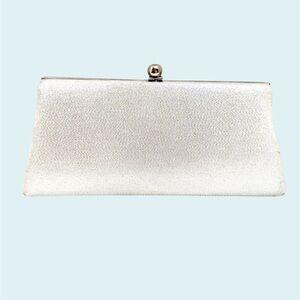 Champagne Color  Metallic Clutch By ILA of CA Vintage 1960’s